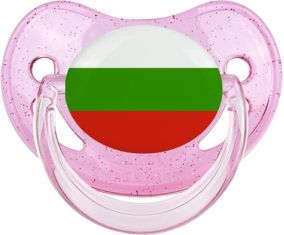 Bandera Bulgaria Piruleta Fisiológica Lentejuelas rosas