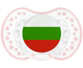 Bulgaria Flag Lollipop lovi dynamic clásico retro-blanco-rosa-tierno