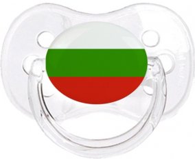 Bandera Bulgaria Clásico Transparente Cereza Lollipop
