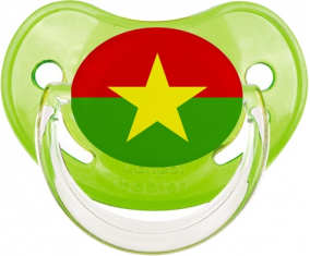 Bandera Burkina Faso Clásico Piruleta Fisiológica Verde