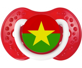 Bandera Burkina Faso Piruleta lovi dynamic Clásico Blanco-Rojo