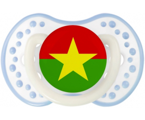 Bandera Burkina Faso Lollipop lovi dynamic clásico blanco-cian