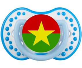 Bandera Burkina Faso lovi dynamic fosforescente azul-blanco