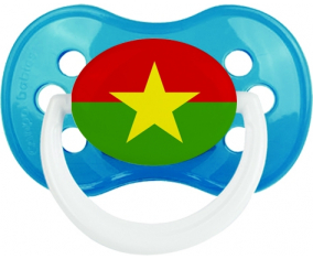 Bandera Burkina Faso Clásico Cian Anatómica Lollipop