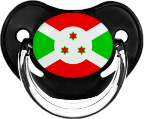 Bandera de Burundi Tetina Fisiológica Negra Clásica