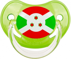 Bandera Burundi Clásica Verde Fisiológica Tetina