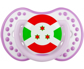La bandera de Sucete de Burundi lovi dynamic Clásico White-Mauve