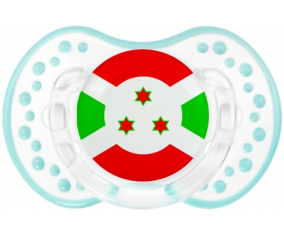 La bandera de Sucete de Burundi lovi dynamic clásico de la laguna retro-blanca