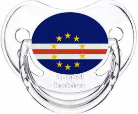 Suceto fisiológico transparente clásico de la bandera de Cabo Verde