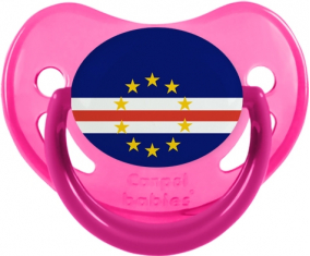Bandera de Cabo Verde Fisiológicamente Sucete Fosforescente Rosa