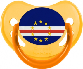 Bandera de Cabo Verde Fisiológicamente fosforescente amarillo