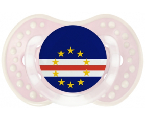 Bandera de Cabo Verde Tetine lovi dynamic clásico retro-rosa-tierno