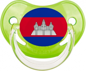 Bandera de Camboya Clásica Piruleta Fisiológica Verde