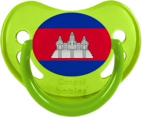 Bandera camboyana Piruleta Fisiológica Fosforescente Verde