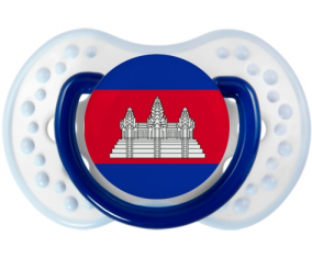 Bandera camboyana Lollipop lovi dynamic clásico azul marino-blanco-azul