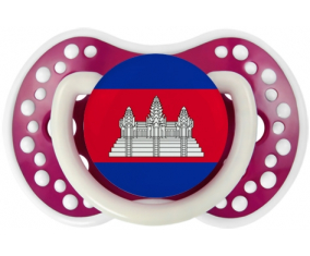 Bandera camboyana Lollipop lovi dynamic Fucsia Fosforescente