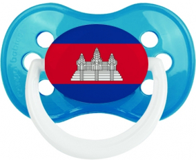 Bandera anatómica camboyana tetina clásica de cian