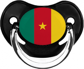 Bandera Camerún Clásico Piruleta Fisiológica Negra