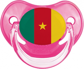 Bandera Camerún Piruleta Fisiológica Rosa Clásica