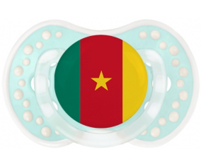 Bandera Camerún Lollipop lovi dynamic clásico retro-turquesa-laguna