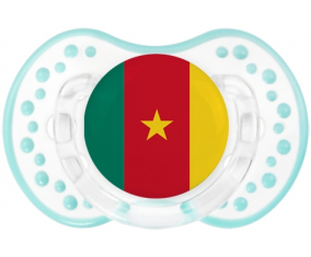 Bandera Camerún Lollipop lovi dynamic clásico retro-laguna blanca