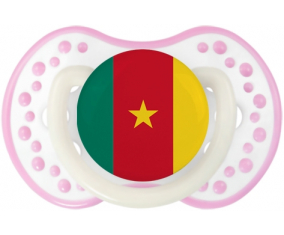 Bandera Camerún Lollipop lovi dynamic Fosforescente Blanco-Rosa