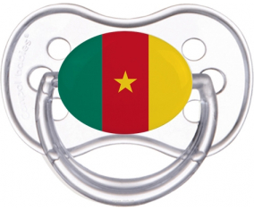 Bandera Camerún Clásico Transparente Anatómica Lollipop
