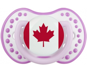 Bandera de sucete de Canadá lovi dynamic Clásico White-Mauve