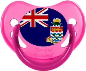 Bandera Islas Caimán Suceto Fisiológico Fosforescente Rosa