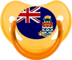 Bandera Islas Caimán Sucete Fisiológico Fosforescente Amarillo