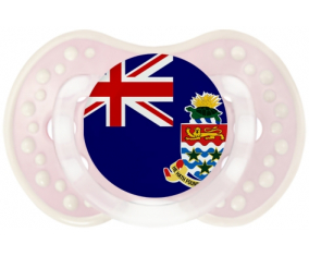 Bandera Islas Caimán Tetine lovi dynamic clásico retro-rosa-tierno