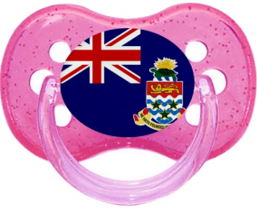 Bandera Islas Caimán Cereza Lollipop Cherry Lentejuelas