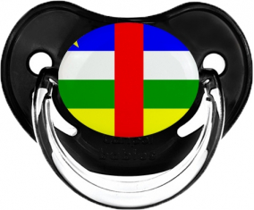Bandera República Centroafricana Clásica Piruleta Fisiológica Negra