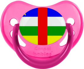 Bandera República Centroafricana Fisiológica Lollipop Rosa fosforescente