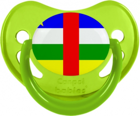 Bandera República Centroafricana Fosforescente Verde Pirología Lollipop