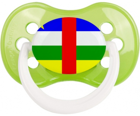 Bandera República Centroafricana Anatómica Clásico Verde Tetin