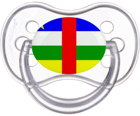 Bandera de la República Centroafricana Anatómica Clásico Transparente Tetin