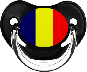 Bandera Chad Clásica Piruleta Fisiológica Negra