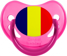 Bandera Chad Piruleta Fisiológica Fosforescente rosa