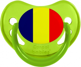 Bandera Chad Piruleta Fisiológica Fosforescente Verde