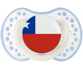 Bandera Chile Sucete lovi dynamic Clásico Blanco-cian