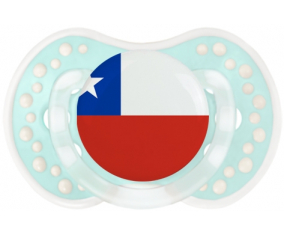 Bandera Chile Sucete lovi dynamic clásico retro-turquesa-laguna