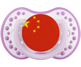La bandera tetina de China lovi dynamic Clásico White-Mauve