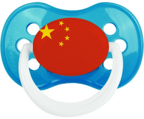China bandera clásica cian anatómica lollipop