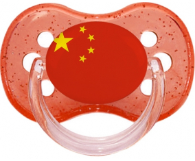 China bandera rojo cereza brillo piruleta