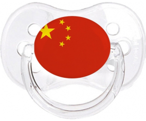 China bandera clásica transparente cereza lollipop