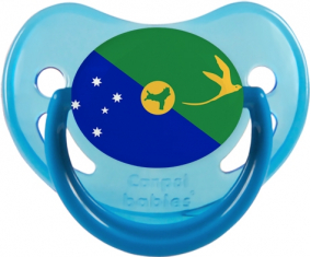 Bandera Isla de Navidad Fosforescente Azul Piruleta Fisiológica