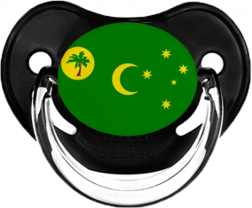 Bandera Islas Cocos Clásico Negro Piruleta Fisiológica