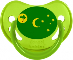 Bandera Islas Cocos Fosforescente Verde Pirología Lollipop