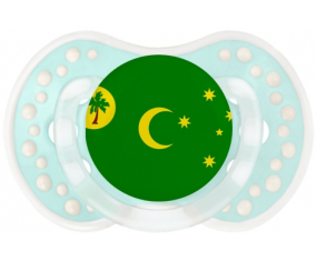 Bandera Islas Cocos Lollipop lovi dynamic clásico retro-turquesa-laguna